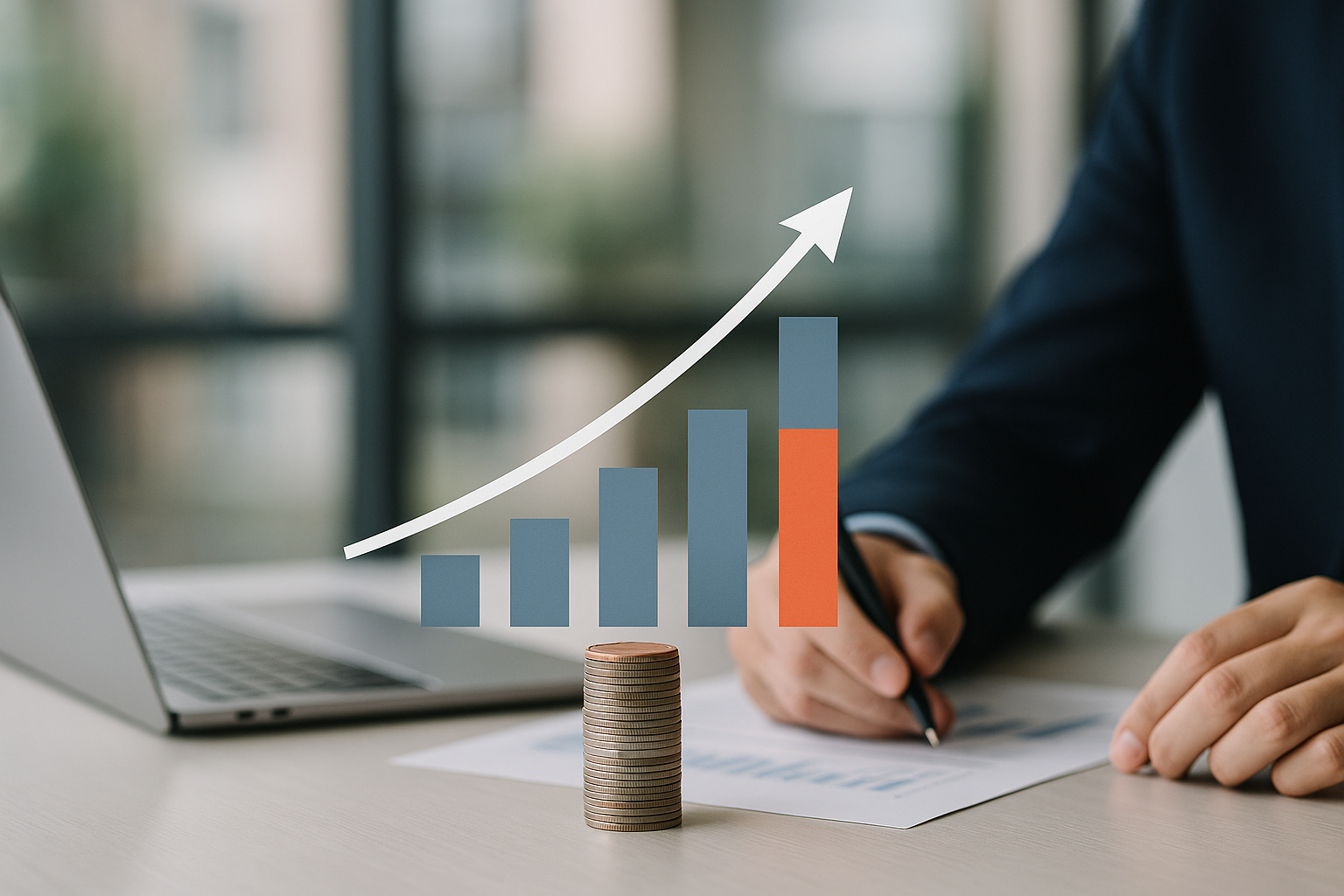 Schema concettuale che mostra la differenza tra rendimento lordo e rendimento netto dopo imposte