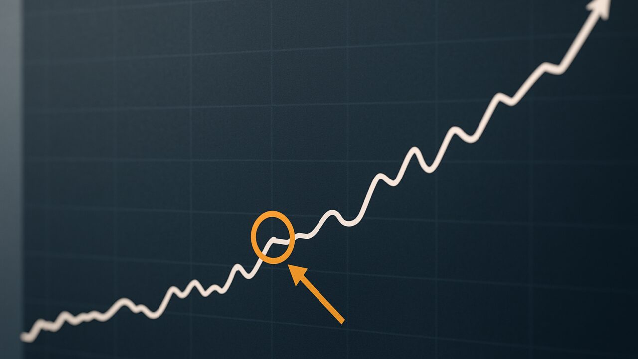 Investire dopo un forte rialzo: il prezzo di ingresso conta più di quanto sembri